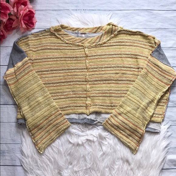 NWT Free People Catalina Pullover Soft Sunset Top - Picture 2 of 15
